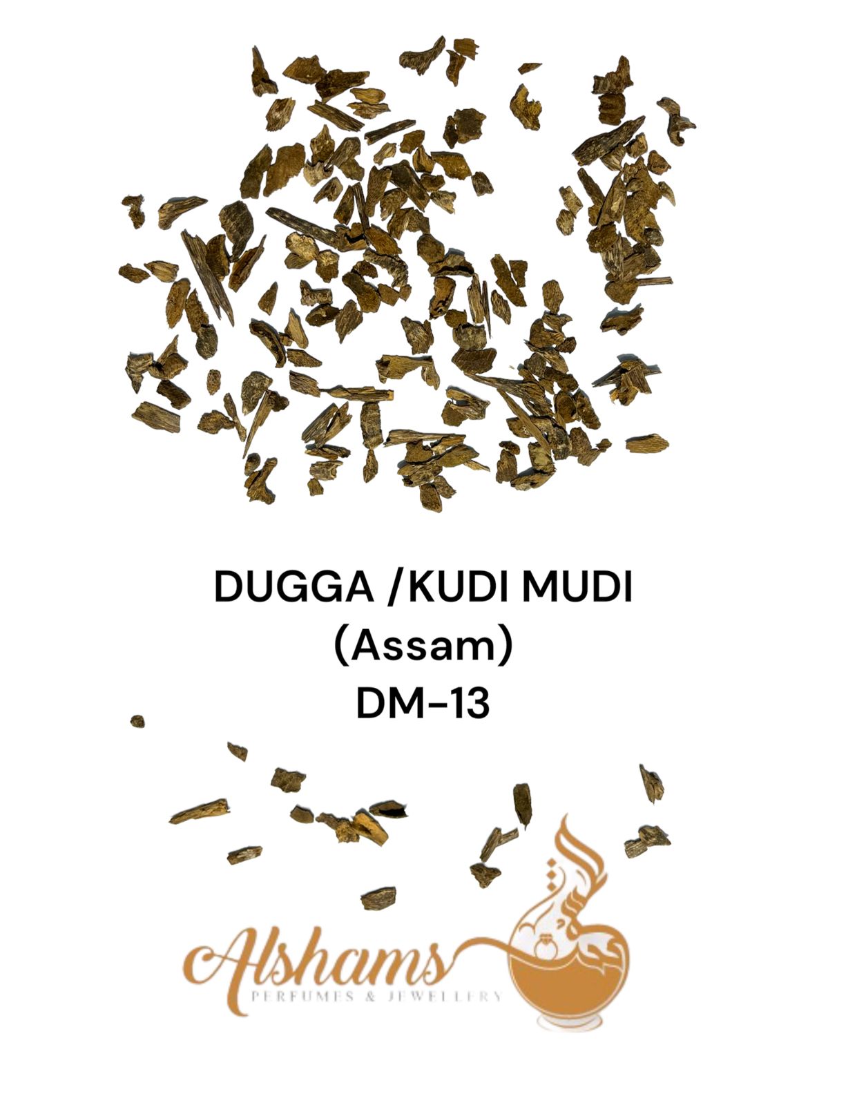 AGARWOOD CHIPS,ASSAM INDIAN DUGGA KUDI MUDI